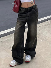 Vaqueros boyfriend con lavado texturizado de calle