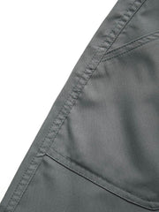 Baggy-Cargojeans in verwaschenem Grau