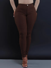 Skinny Candy Color Mid-Rise Jeans
