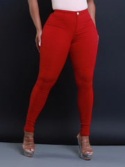 Skinny Candy Color Mid-Rise Jeans