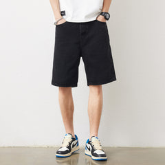 Lockere Jeansshorts für Herren