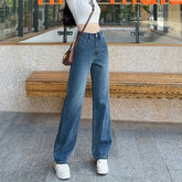 Lockere Harlan-Jeans in Rosa