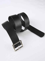 Shorts vaqueros oscuros de cintura baja con cinturón