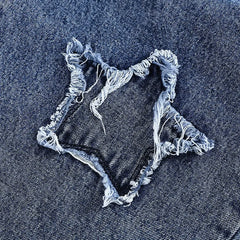 Wide-Leg Casual Jeans