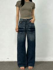 Vintage Straight-Leg Women's Jeans