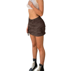 Low-Waisted Form-Fitting Skirt