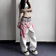 Printed Casual Jeans