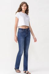 Vaqueros de tiro medio Rebecca de talla grande de Lovervet