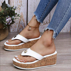 Casual Platform Slippers