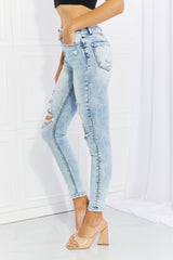 Vervet by Flying Monkey On The Road Full Size Distressed Jeans