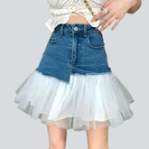 Ballett-Mini-Jeansrock