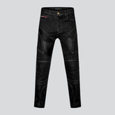 Biker Herren Stonewashed Jeans