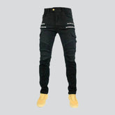 Cargo-schützende Herren-Motorradjeans