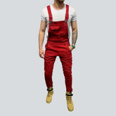 Farbiger Denim-Jumpsuit für Herren