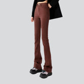 Farbige High-Waist-Jeans für Damen