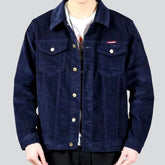 Isolierte Cord-Jeansjacke für Herren