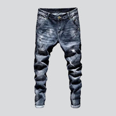 Distressed Vintage Urban Herrenjeans