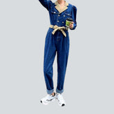 Eleganter schicker Jeans-Overall