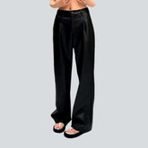 Jeanshose mit erhöhter Leibhöhe