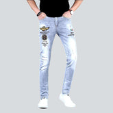 Stickerei-Jeans für Herren