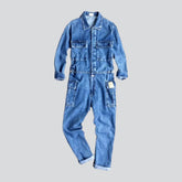 Modischer Cargo-Jeans-Overall für Herren