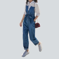 Fashionable jeans overall for women
