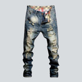 Vollständig zerrissene Jeans für Herren