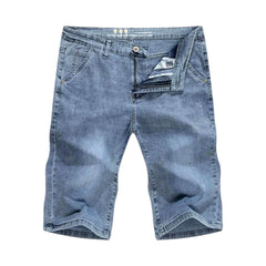 Vintage blaue Jeansshorts für Herren