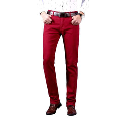 Vaqueros de hombre de color casual de negocios