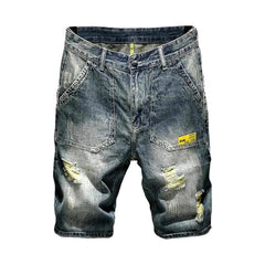 Distressed Vintage Jeansshorts für Herren