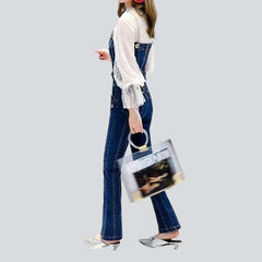 Peto vaquero de moda para mujer