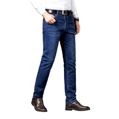 Business casual stretchy men jeans