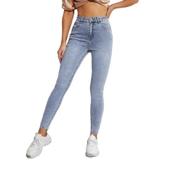 No back pocket women skinny jeans