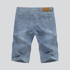 Vintage blaue Jeansshorts für Herren