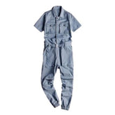 Kurzarm Herren Jeans Overall