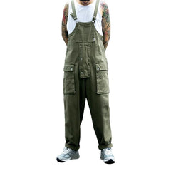 Baggy-Latzhose im Safari-Stil