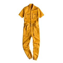 Mono vaquero de manga corta para hombre