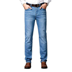 Business casual stretchy men jeans