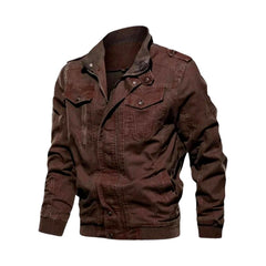 Retro men denim jacket