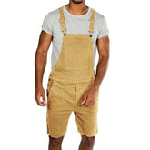 Color men denim romper
