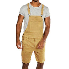 Color men denim romper