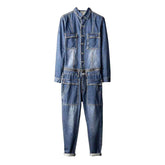 Abnehmbarer Herren-Jeansoverall aus Sandy