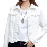 Chaqueta vaquera estilo camionero para mujer