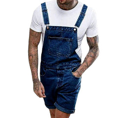 Stylish men denim romper