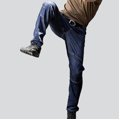 Taktische blaue Herrenjeans