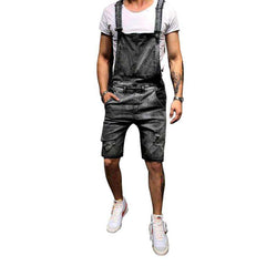 Comfortable men denim romper