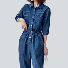 Korean style loose women overall