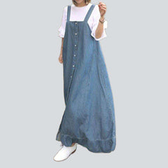 Casual summer denim dress