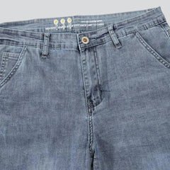 Vintage blaue Jeansshorts für Herren