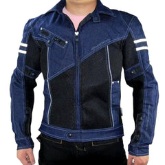 Chaqueta vaquera protectora de equitación ajustada